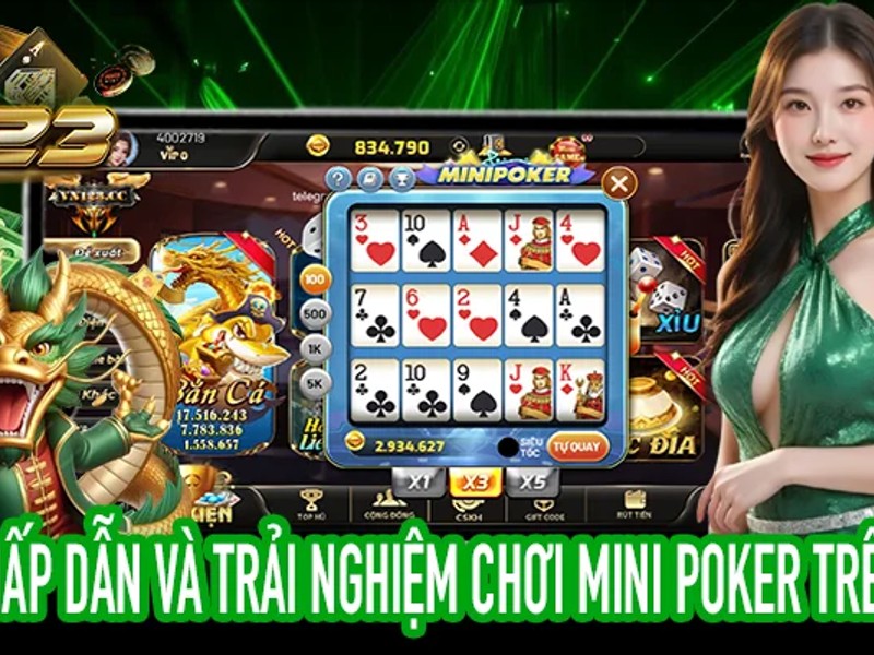 Trò chơi Poker tại f168vip