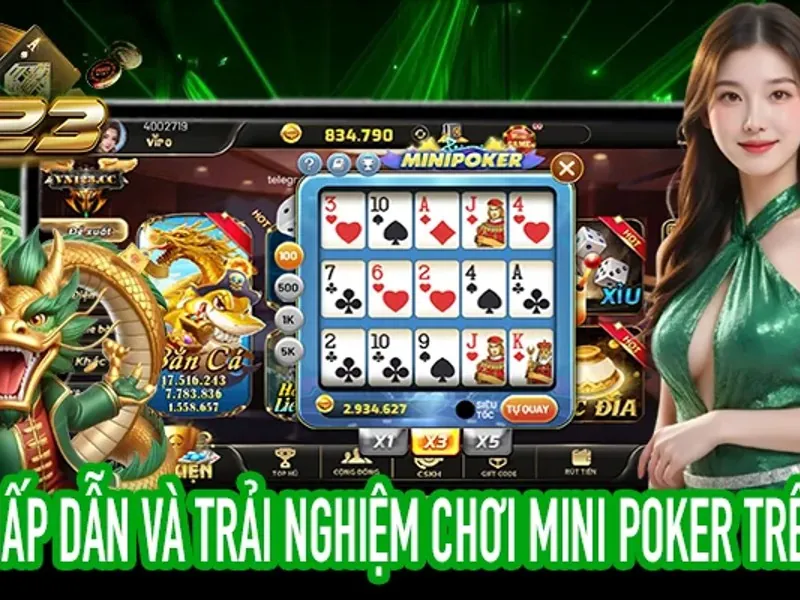 Trò chơi Poker tại f168vip